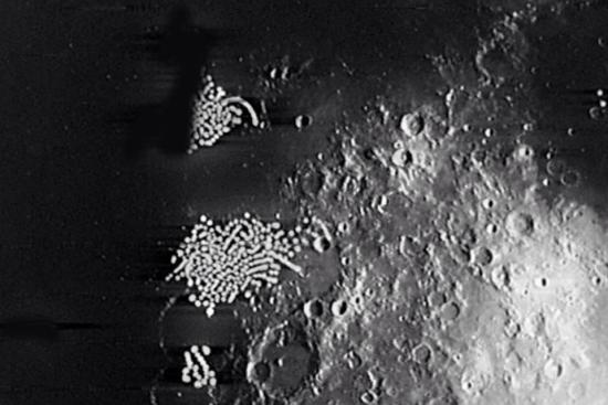 Постройки инопланетян на Луне