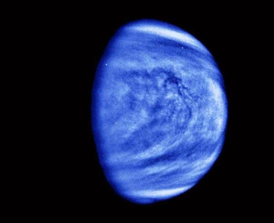 Фото Венеры в ультрафиолете. © NASA