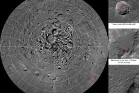 Северный полюс Луны: учёные составили новую карту
