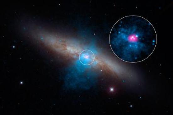Messier 82 и источник рентгеновского ...