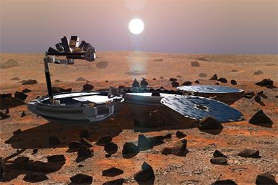 «Бигль-2». Изображение: Beagle 2