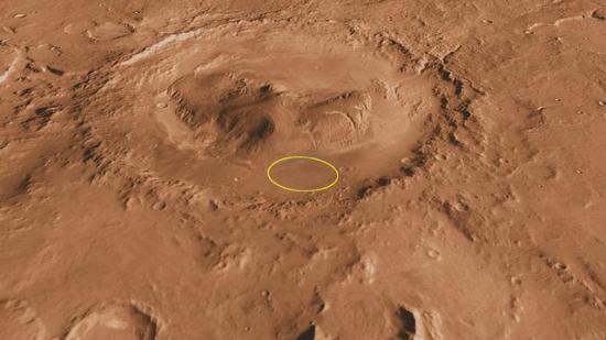Марс, кратер Гейла. Фото: NASA's Mars...