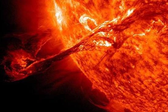 Солнце. Фото: NASA