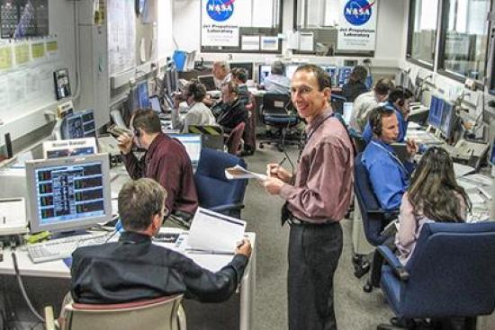 Команда миссии. Фото: NASA / JPL-Calt...