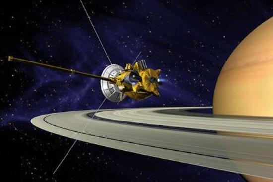 Cassini.  Изображение: JPL / NASA