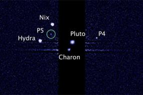 New Horizons сфотографировала все спутники Плутона