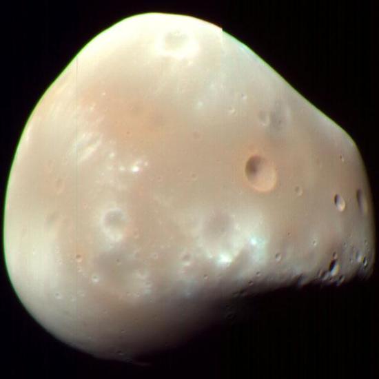 Деймос. Фото: NASA/JPL-caltech/Univer...