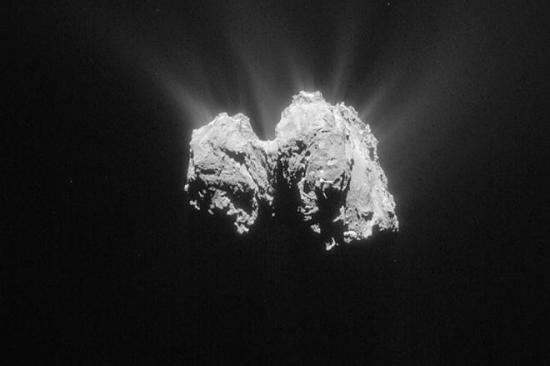 Комета Чурюмова-Герасименко. Фото: ES...