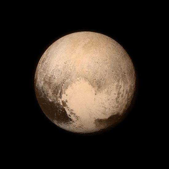 Снимок Плутона инструментом LORRI. Фо...