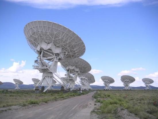 Радиотелескопы в Нью-Мехико. Фото: ru...