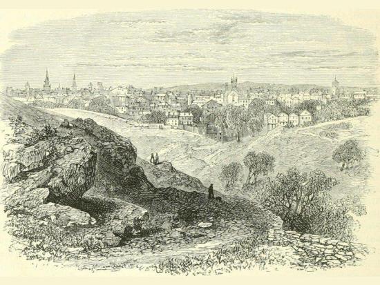 Холм Виселиц в 1861 г.