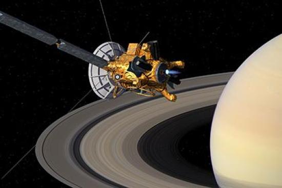 Станция Cassini. Фото: NASA