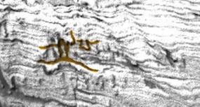 На марсианской скале обнаружился рисунок