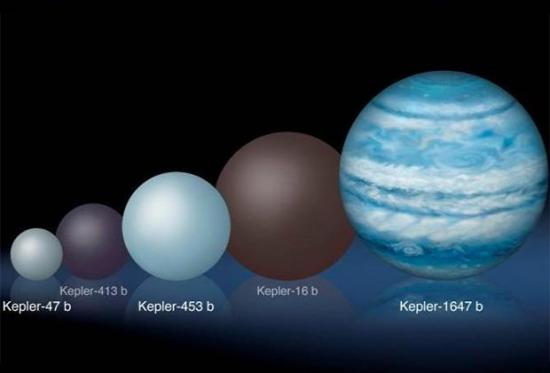 Сравнение размеров экзопланет. Изобра...