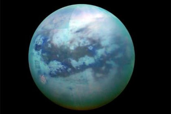 Титан. Изображение: NASA