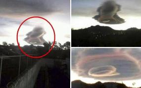 Над Мексикой наблюдали странные облака