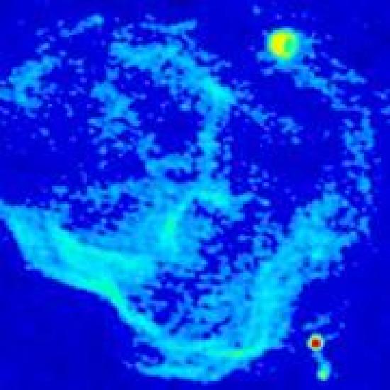 Облако Sagittarius B2, в котором оказ...