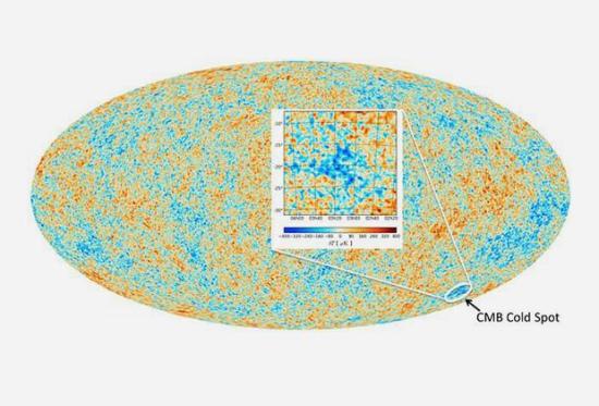 Реликтовое холодное пятно Фото: ESA /...