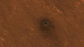 Аппарат InSight на Марсе глазами орбитального зонда