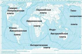 Под Индийским океаном литосферная плита раскалывается на 2 части