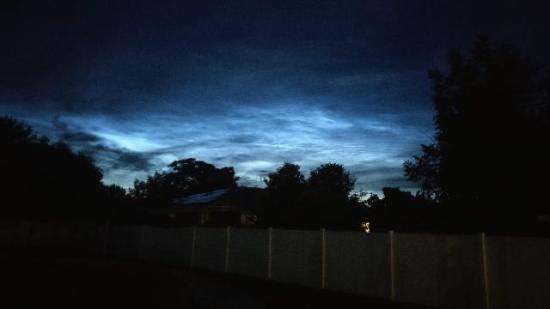 Серебристые облака в Айдахо. США