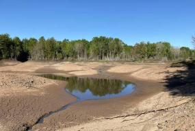 В Канаде за ночь исчезло целое озеро
