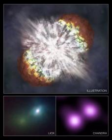 Получено изображение самого мощного взрыва сверхновой