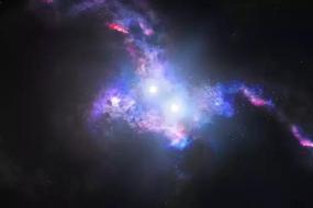 Телескопом Hubble "заглянул" в прошлое галактики