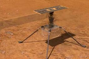 Вертолет на Марсе совершил первый тестовый полет