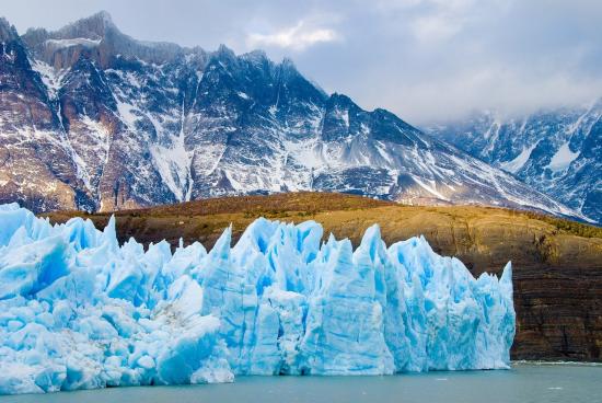 Ледник в Патагонии. Чили.