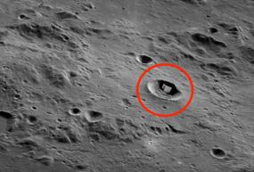 На Луне найдена загадочная постройка