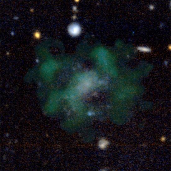 Галактика AGC 114905.