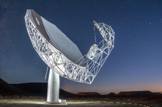 MeerKAT Radio Telescope.