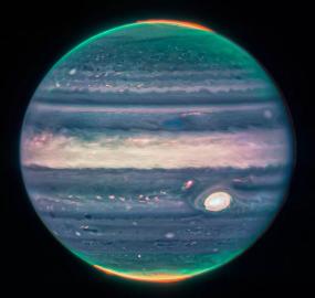 Астрономы опубликовали снимок Юпитера от телескопа Уэбба