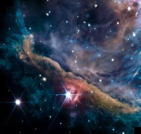 Телескоп имени Джеймса Уэбба получил инфракрасный снимок туманности Ориона