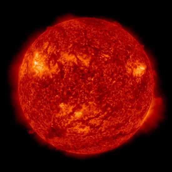 Фотография переходного слоя Солнца получена 03.10.2022 в 21:48