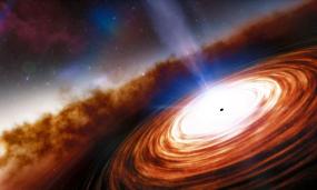 Обнаружена первая черная дыра-галактика с избыточной массой