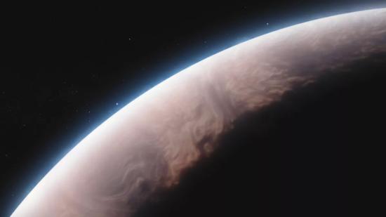 Атмосфера горячей газовой планеты-гиганта WASP-17 b.