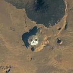 Гигантский череп над Сахарой сфотографировали с орбиты Земли