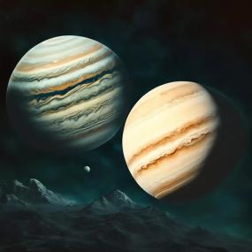 Астрономы обнаружили двойной космический объект массы Юпитера