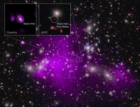 Астрономы измерили самую мощную двойную черную дыру