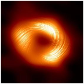 Новое изображение черной дыры Стрельца А*