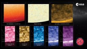 Solar Orbiter впервые запечатлел южный полюс Солнца