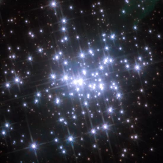 Ядро звездного скопления NGC 3603.