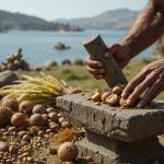 Древние гоминины использовали сложные технологии для обработки растений 780 000 лет назад