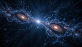  Невидимые реки Вселенной: Тайна тёмного потока, увлекающего галактики в неизвестность