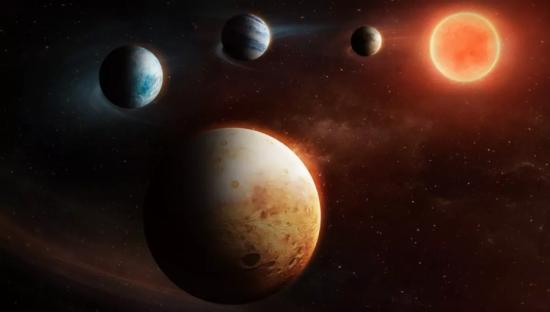 Каменистая планета за газовыми гигантами указала на поэтапное и нестабильное развитие всей системы.
