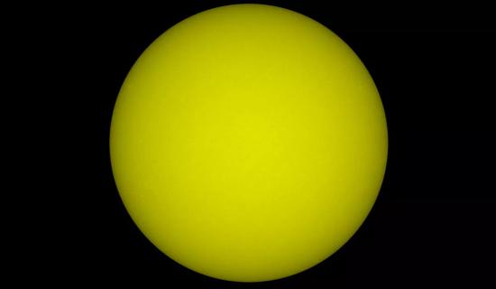 Солнце без пятен 22 февраля 2026 года.