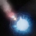 Умирающие звезды производят неожиданно мелкую пыль