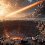 Температура в кратере Чикшулуб после падения астероида достигла 330 °C
